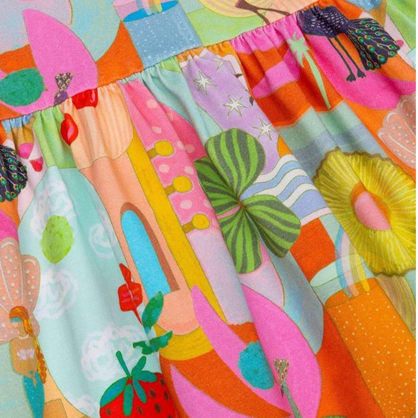Oilily Mädchen Kleid Dipp-110 - Kindermode : Mädchen