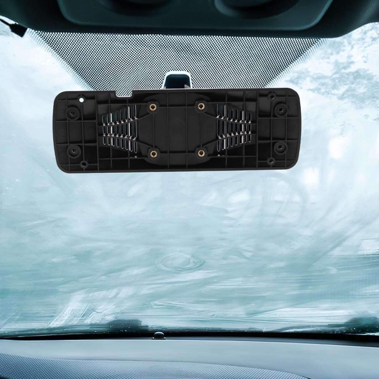 OUNONA Rear View Mirror Dash Cam Mount Holder Dash Cam Bracket Mirror for Car Backup Camera Universal Driving Recorder Support with Secure Hold Easy Installation 6.10 X 4.52 X 2.04 in image 5