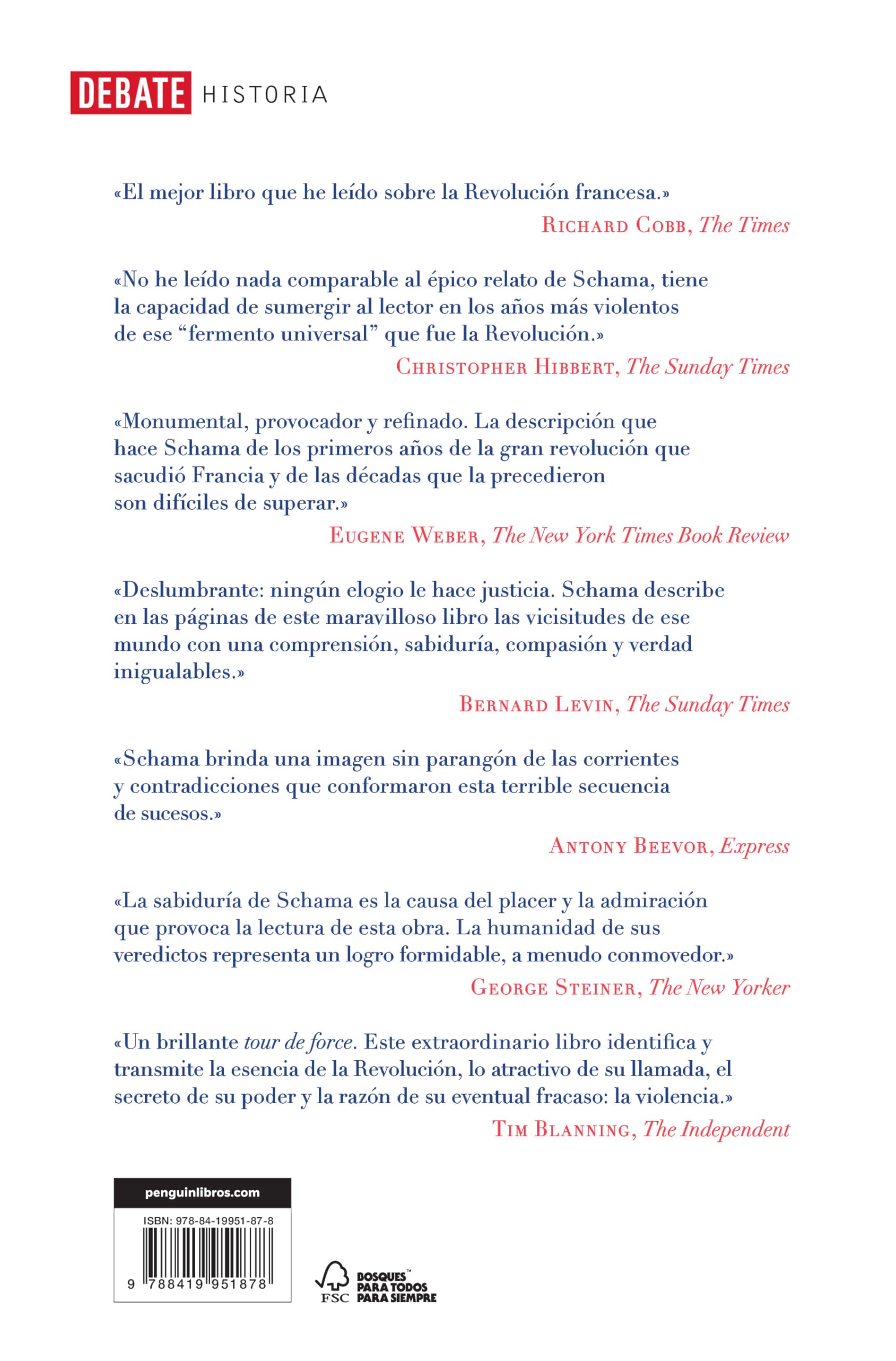Ciudadanos: Una crónica de la Revolución francesa (Historia)