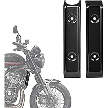Motorcycle Radiator Guards Side Cover for Kawasaki Z900RS / Z900RS Cafe 2021-2025, Motorcycle Radiator Side Bar Protection Refitting Radiator Guards Black