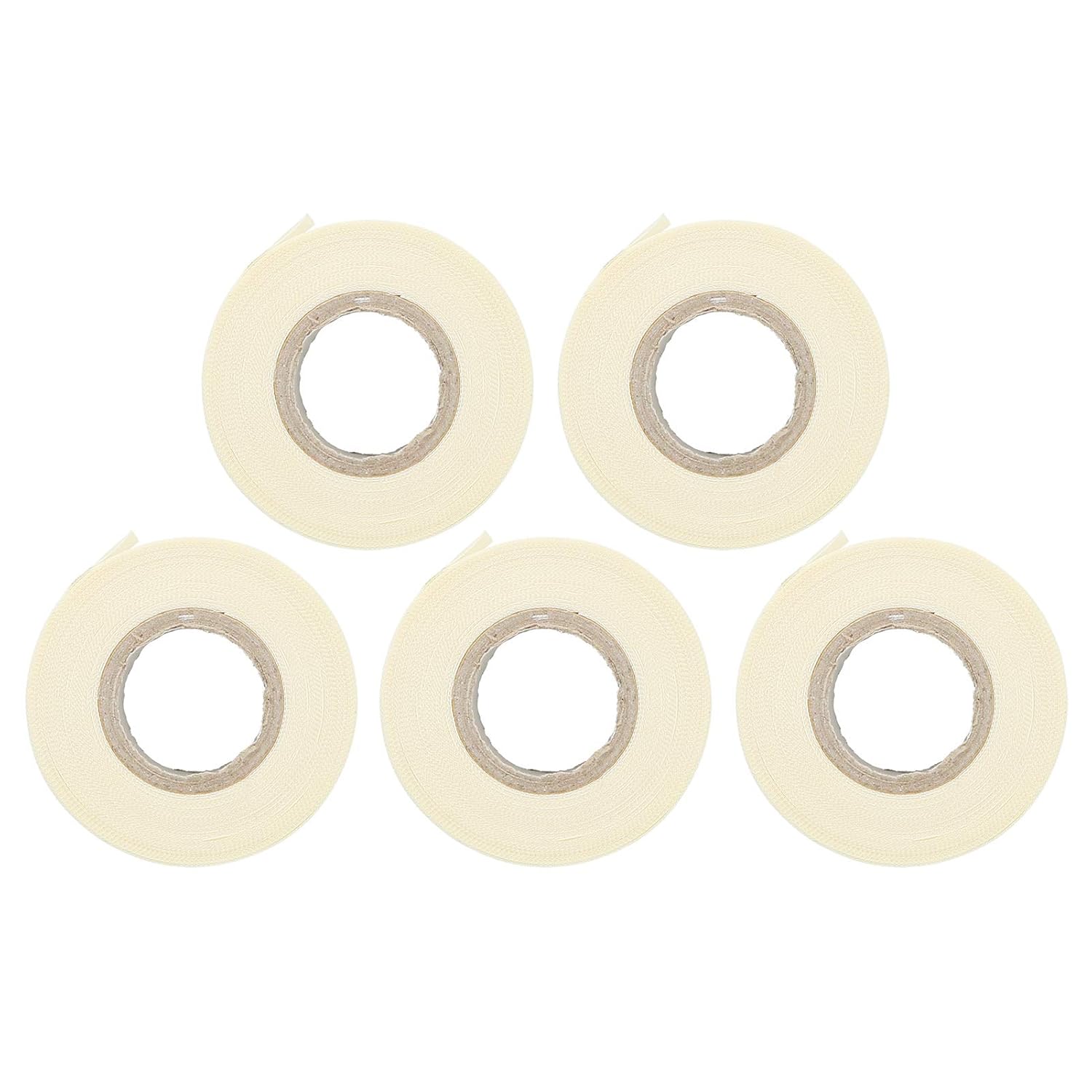 Pissente Air Conditioner Pipe Tapes, Pack of 5 PVC Oil Tube Protective Wrapping Tapes 6cm Width Pipe Repairing Supplies for Electronic Parts and Supplies Machine Tools (Beige)