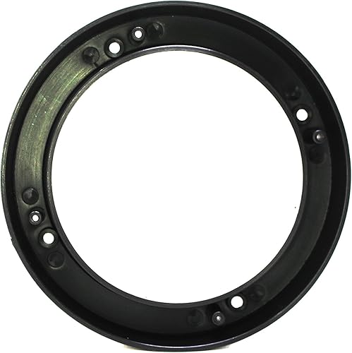 Miniatura 4 de Paquete de 2 adaptadores de anillo de plástico negro de 1 pulgada de profundidad para altavoz de automóvil de 5.25 a 6 pulgadas de EE. UU
