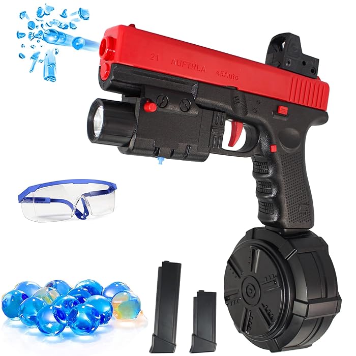 Buy Gel Gun Blaster X2 Electric Gel Ball Blaster, Highly Assembled Toy