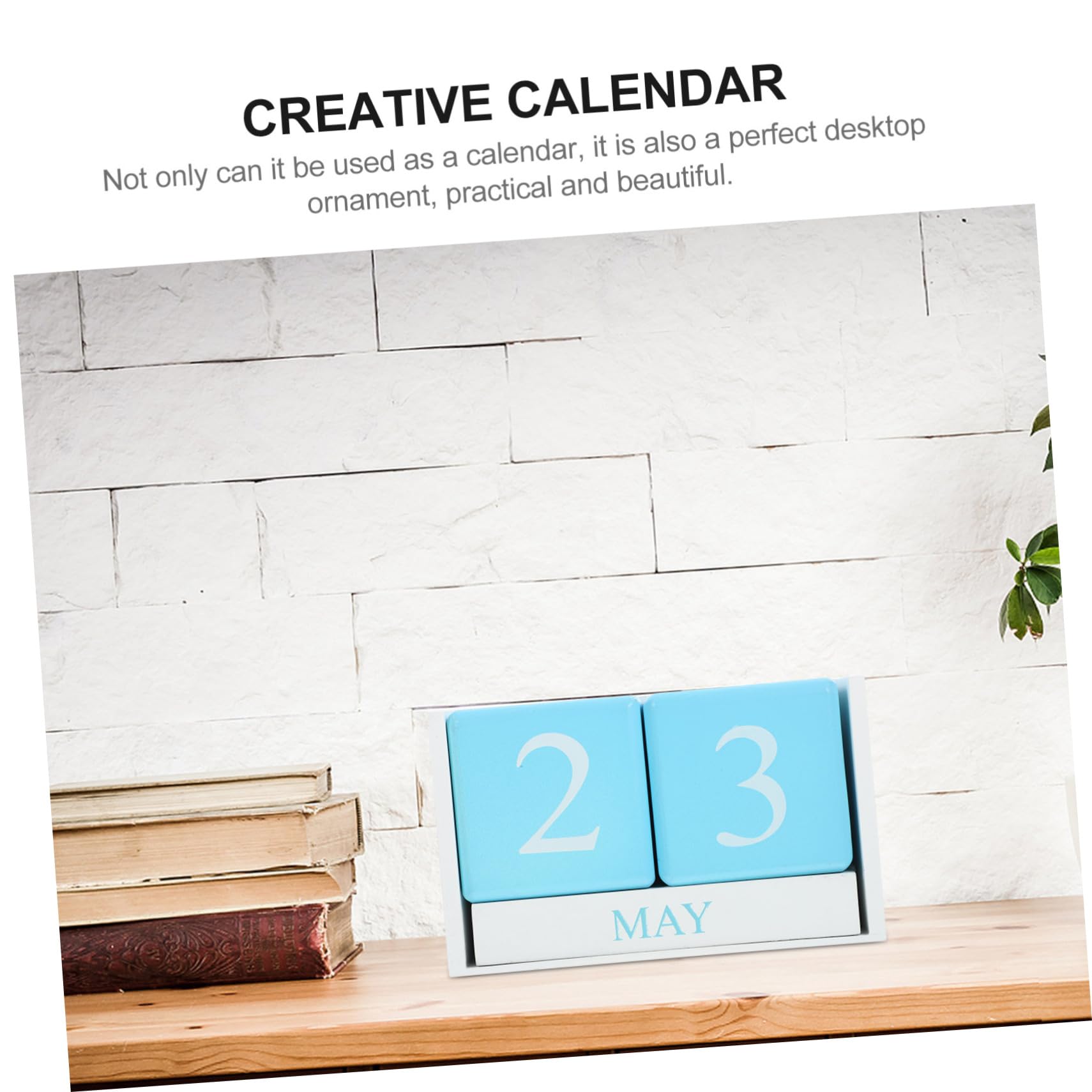 VILLCASE 3stücke Eleganter Dauerkalender Und Praktischer Tischkalender Für Zuhause Und Büro Dekorativ Und Leicht Verstellbar Für Schreibtisch Und
