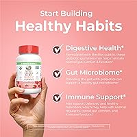 Vista 5 de MaryRuth Organics Probióticos para niños para la salud digestiva Gomitas probióticas USDA Suministro de 2 meses Probióticos para niños Apoyo