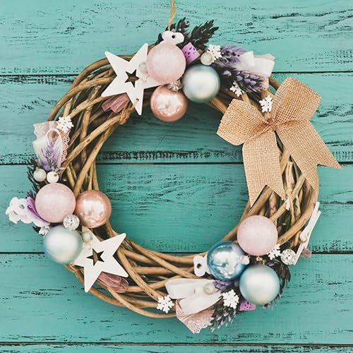 Miniatura 6 de Meseey 24 Pcs 3 Inch Mini Burlap Ribbon Bow Smal Bows for Applique Embellishment Crafts Sewing Scrapbook Wedding Christmas Halloween Thanksgiving