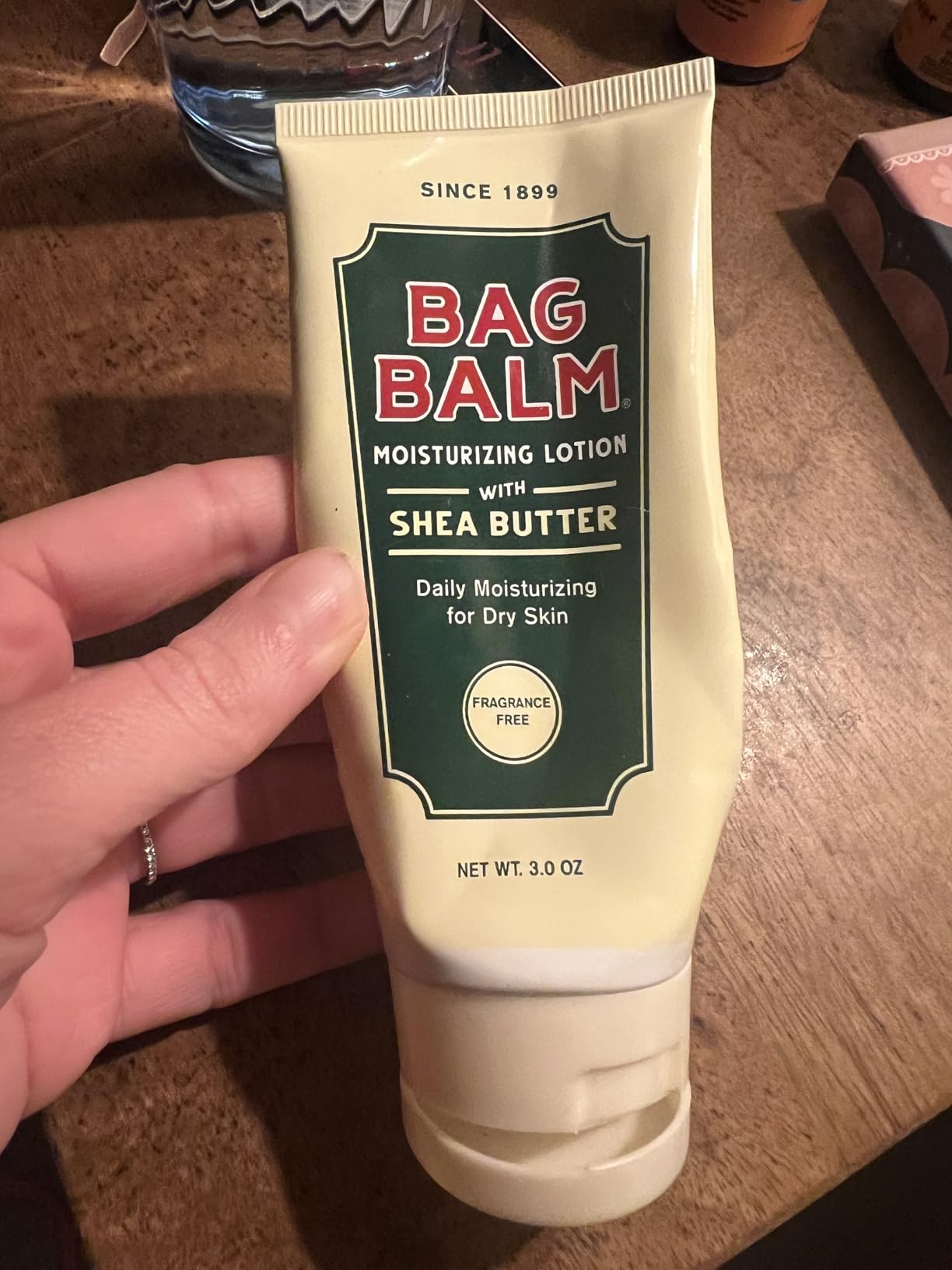 Bag Balm Vermont's Original Hand & Body Dry Skin Lotion with Shea Butter and Jojoba, Daily Hand Lotion for Dry Hands - Fragrance-Free, Non-Greasy Hand Moisturizer, Tube - 3oz, 2 Pack
