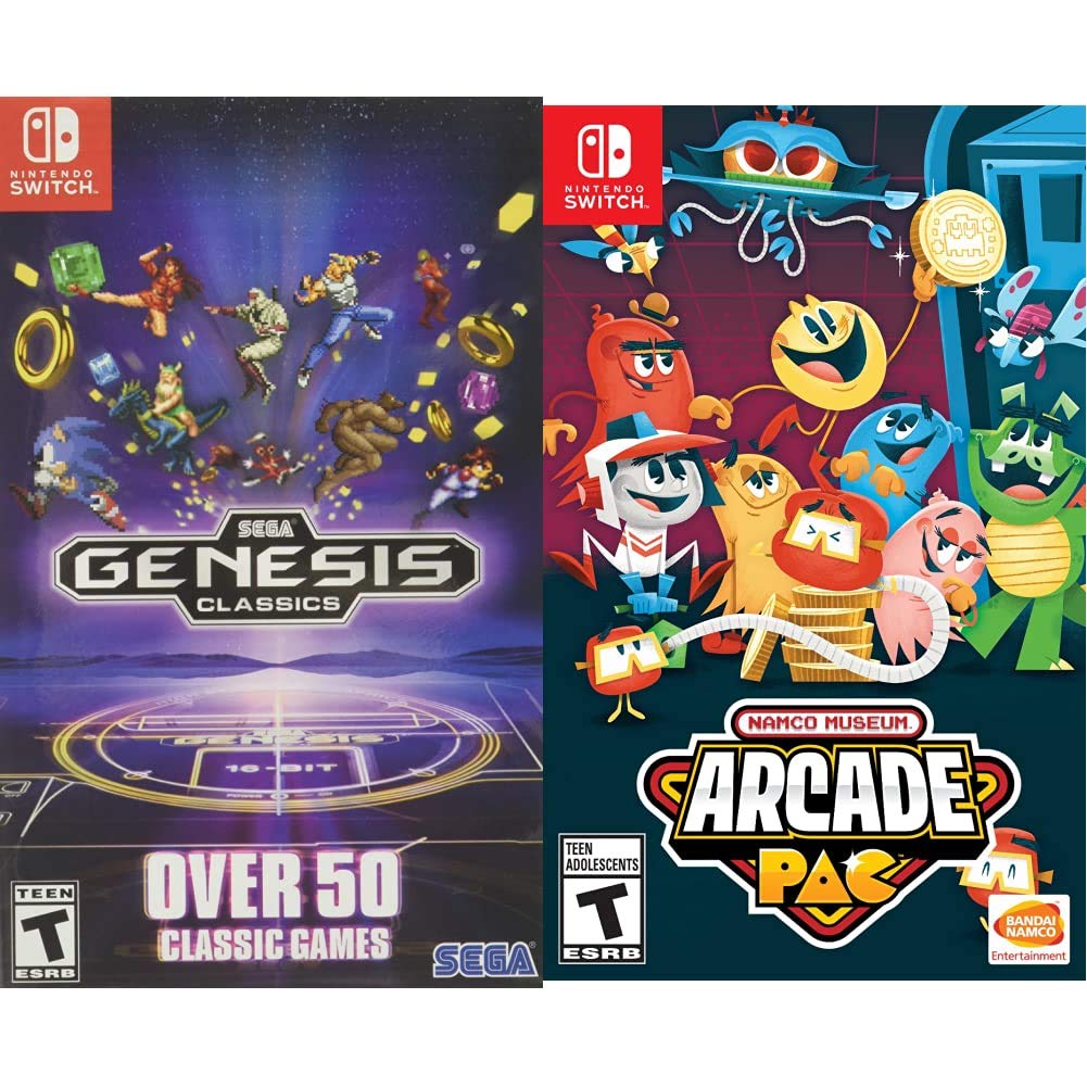 Buy Sega Genesis Classics - Nintendo Switch & NAMCO MUSEUM ARCADE PAC -  Nintendo Switch Online at desertcartSeychelles
