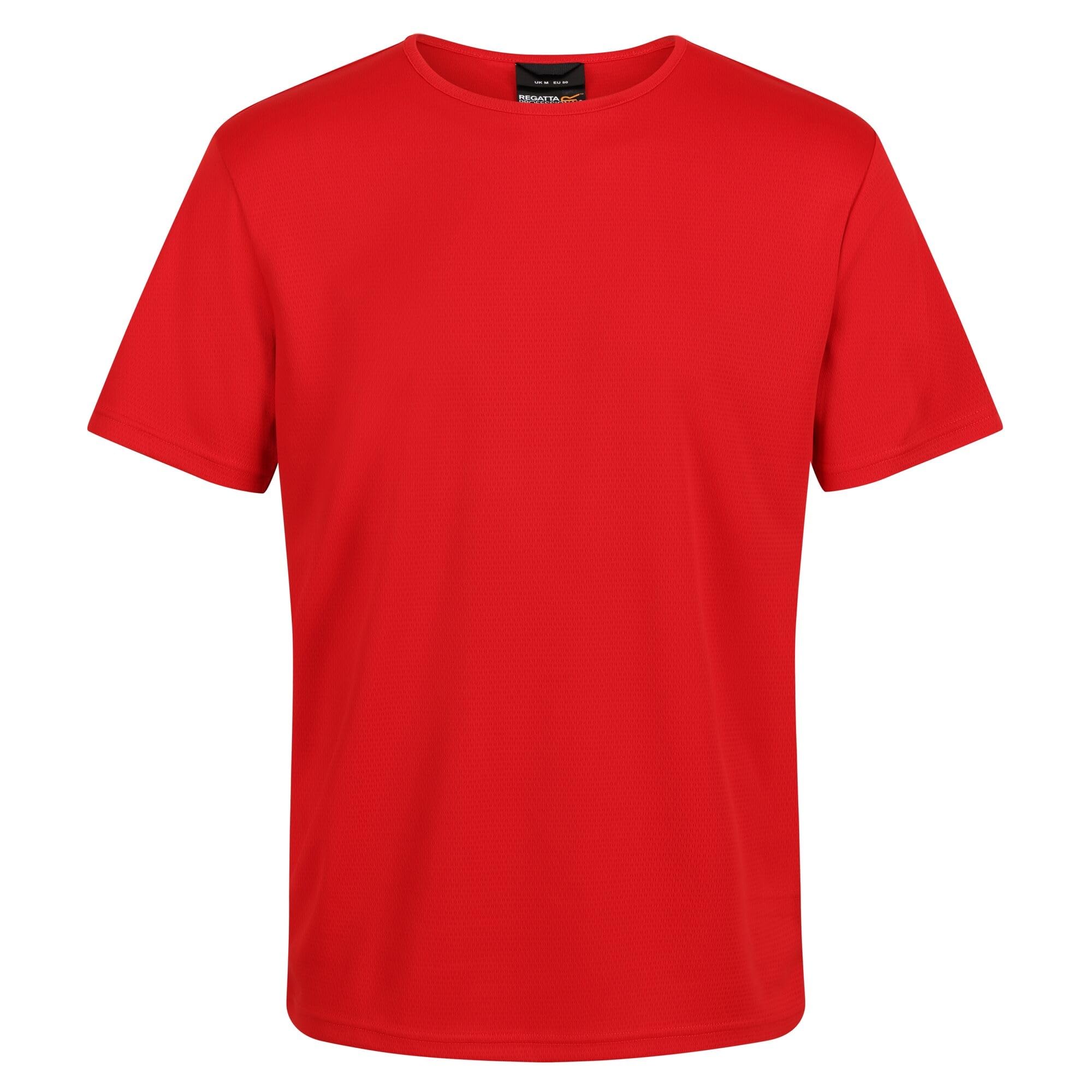 Regatta Professional Men's Pro Wicking T-Shirt - Red 4XL