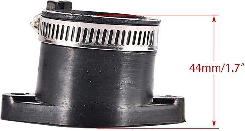 Miniatura 3 de WOOSTAR Reemplazo del colector de admisión de carburador de 1.181 in para motor de 4 tiempos, 200 cc, 250 cc, GY6, Taotao, ATV, 4 ruedas, Quad