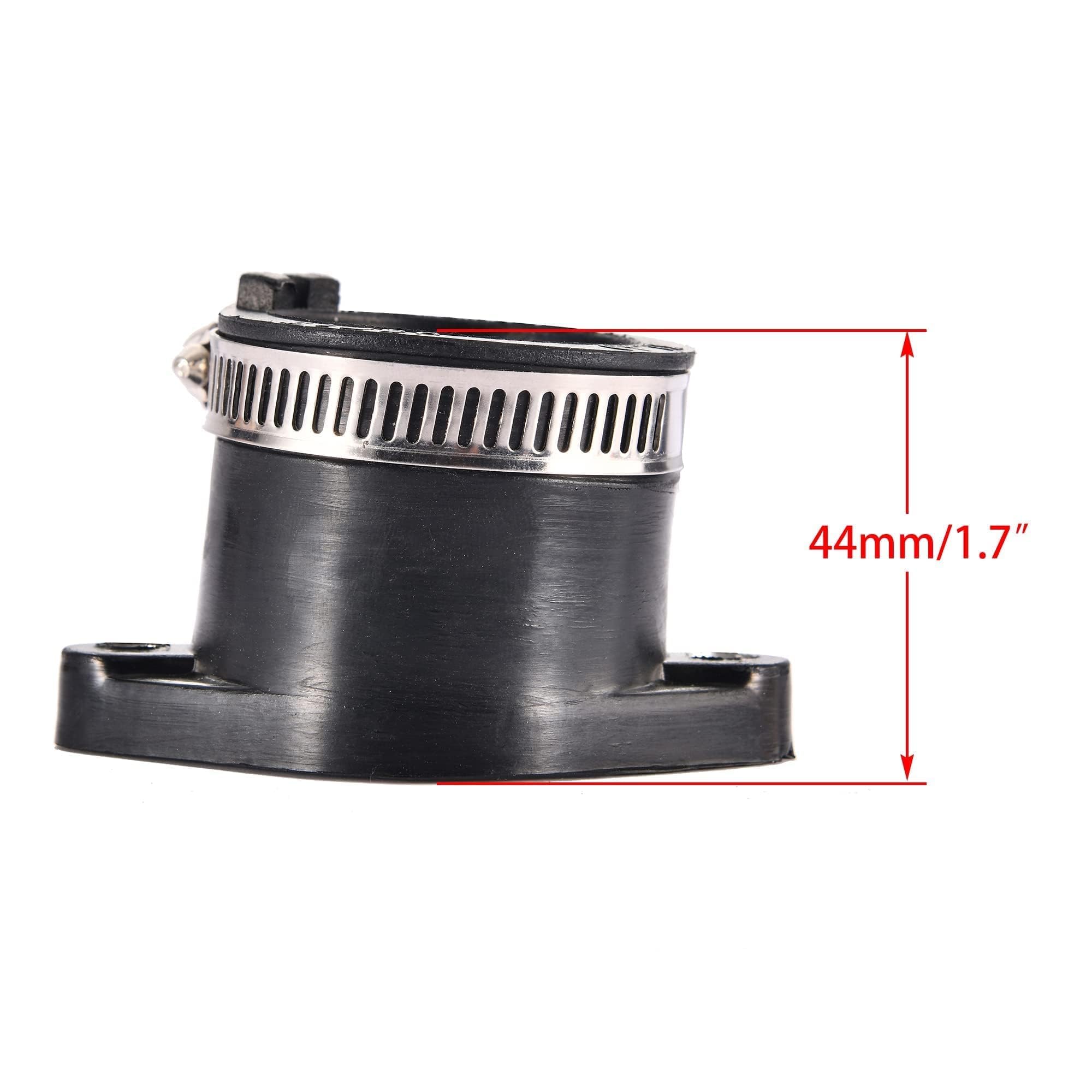 WOOSTAR Collettore Aspirazione Carburatore 30mm Sostituzione per 4 Tempi 200cc 250cc GY6 Motore Taotao ATV 4 Wheeler Quad Scooter Go Kart Ciclomotore Pit Dirt Bike