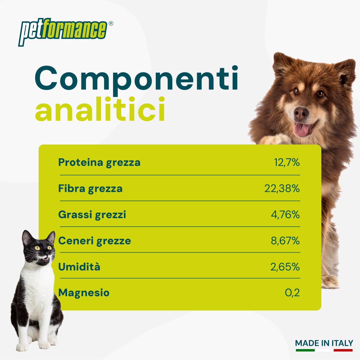 PETFORMANCE Fermentiflora – Probiotico, Prebiotico e Postbiotico per Cani e Gatti - Fermenti Lattici con Funzione Digestiva per la Flora Intestinale - 30 Compresse Appetibili