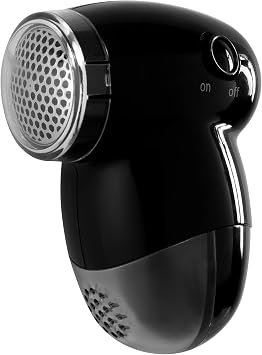 GForce Black Compact Travel Lint Shaver| Dimensions 3.75"x 2.75" | Great for Shaving | On Fabric | Furniture | Travel Accessories | Great for Loose Thread | Lint | Fuzz Removal | Black