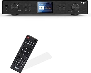 Xoro HFT 440 - Sintonizzatore digitale HiFi con antenna Wi-Fi e DAB+/FM