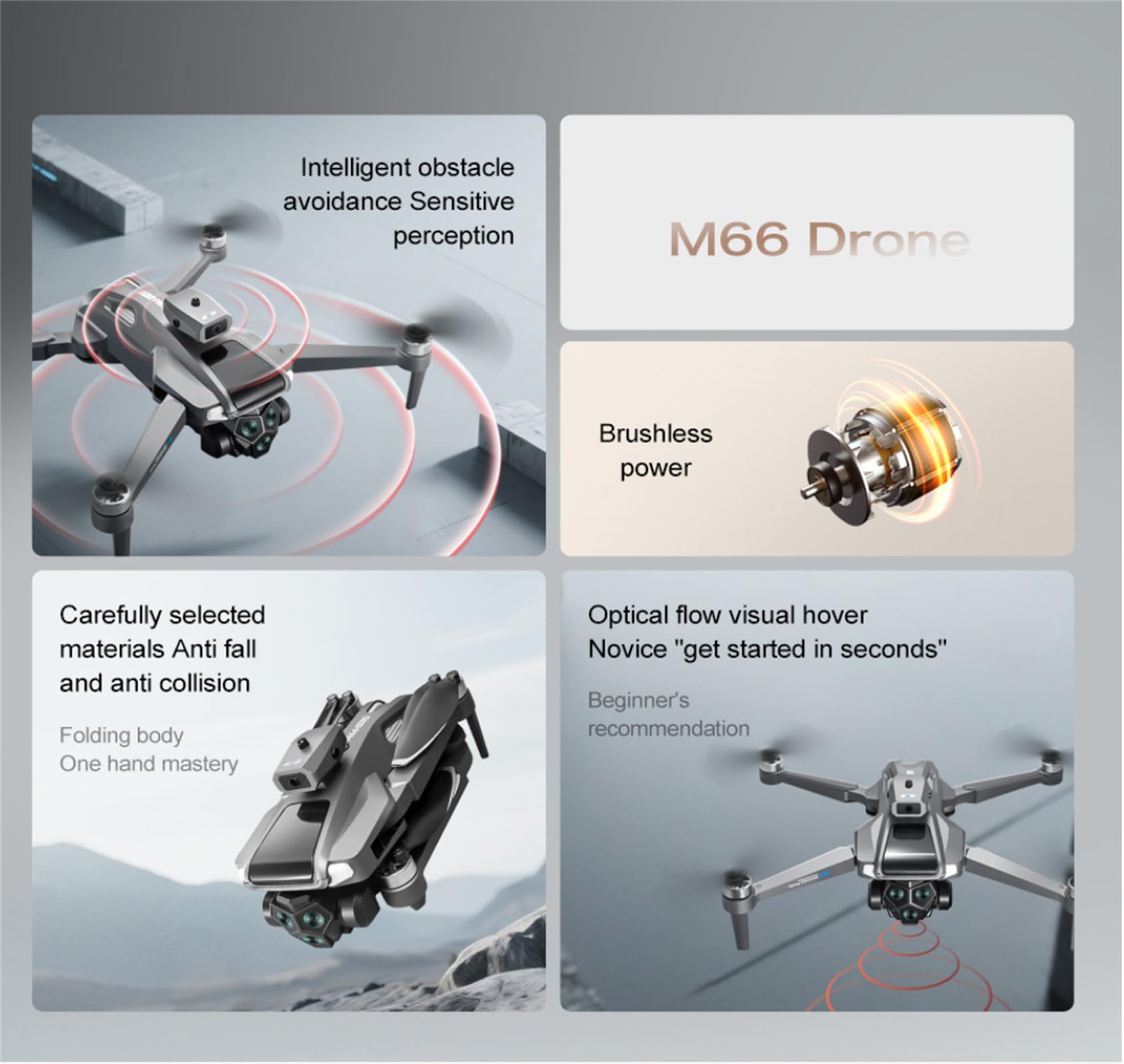 Dron 8K HD z pilotem zdalnego sterowania z ekranem fotograficznym Silnik bezszczotkowy Profesjonalny czterowirnikowy helikopter UAV Prezenty