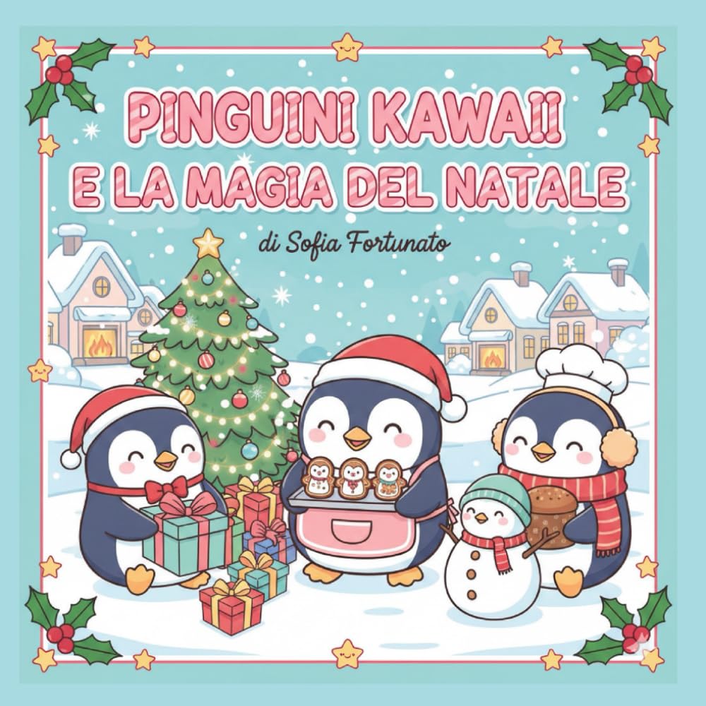 PINGUINI KAWAII e la magia del Natale