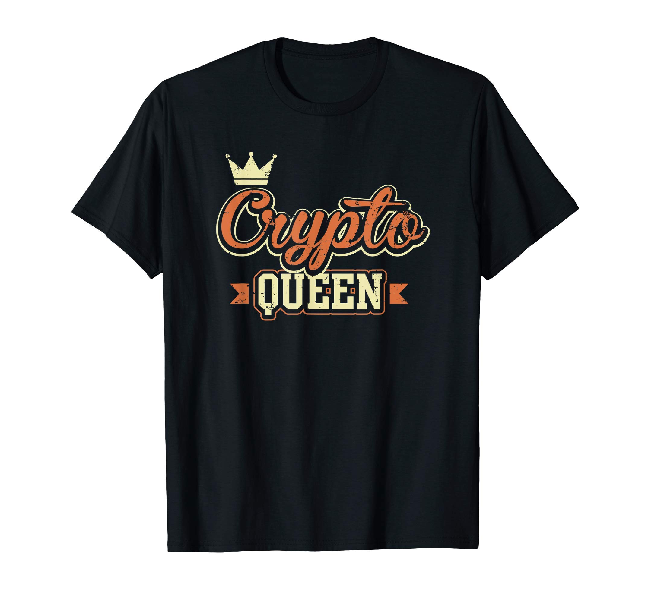 Crypto Queen Funny Cute Bitcoin Altcoin Investor Trader T Shirt |  Desertcart Seychelles