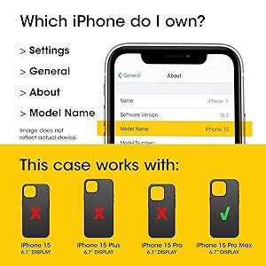 OtterBox iPhone 15 Pro Max Symmetry Series Cactus Leather for MagSafe - Plum Luxe (Purple), Snaps to MagSafe, Ultra-Sleek, Raised Edges Protect Camera & Screen
