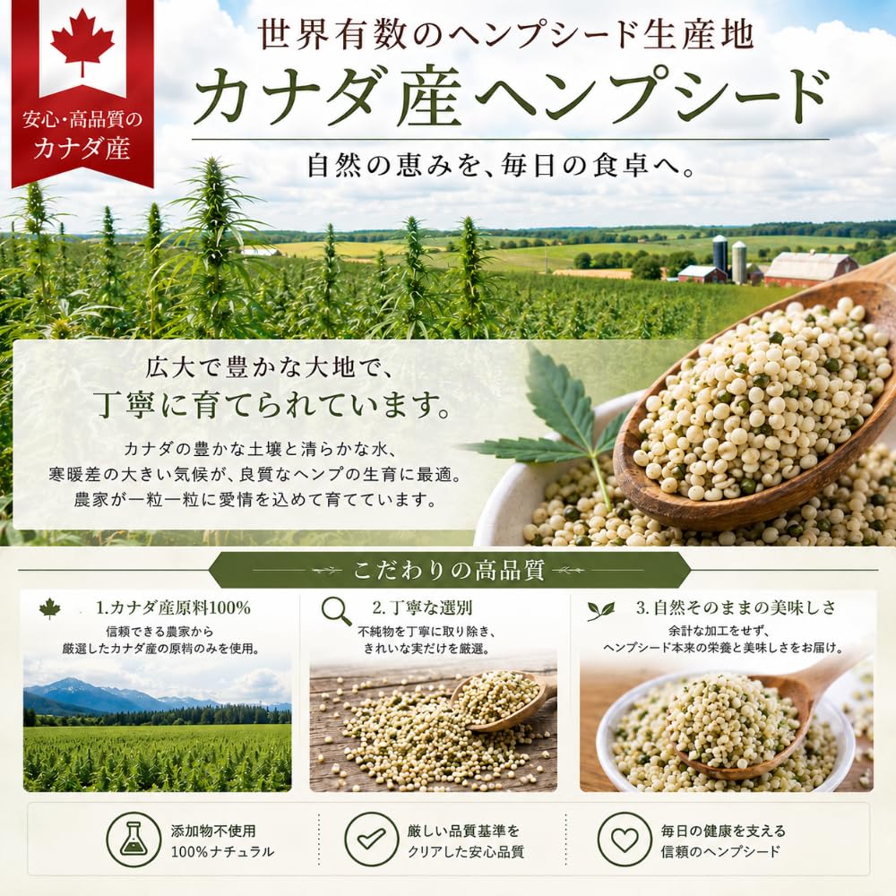 Amazon.co.jp: 完全無添加 ヘンプシードナッツ 500g 業務用 麻の実
