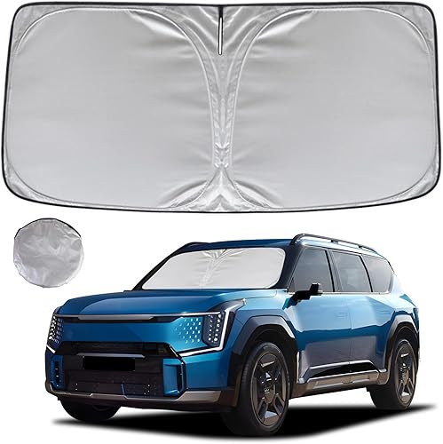 Miniatura 91 de KAYZT Parasol para parabrisas para Toyota Corolla Hybrid Sedan 2020-2025 2026 (no para Corolla Cross), plegable, accesorios de ajuste personalizado