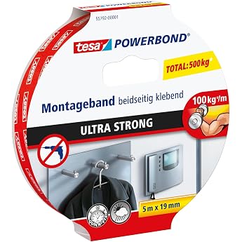 tesa Powerbond Ultra Strong Mounting Tape