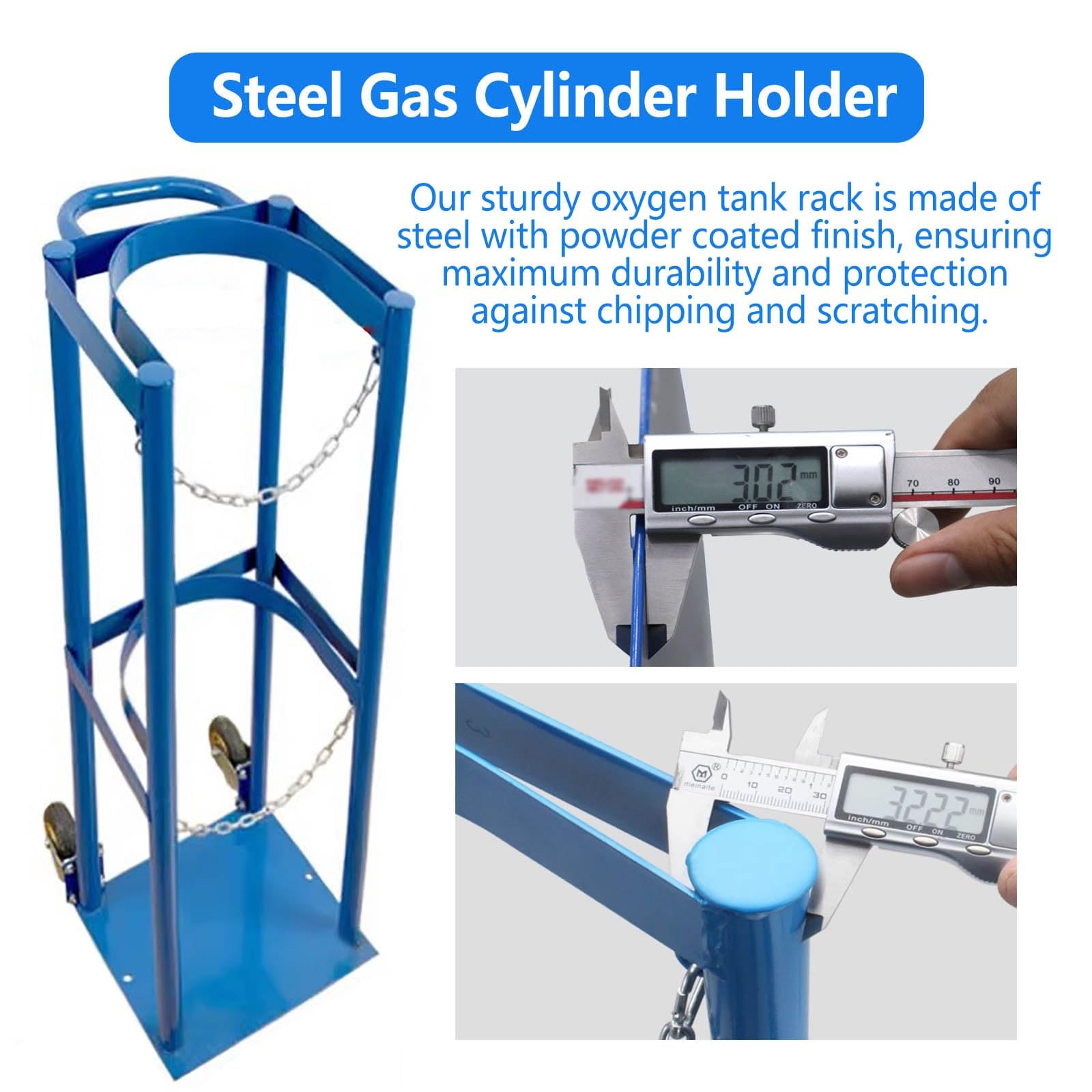 Tank Caddy TC700 - Welding Gas Cylinder Holder For Safer Lifting