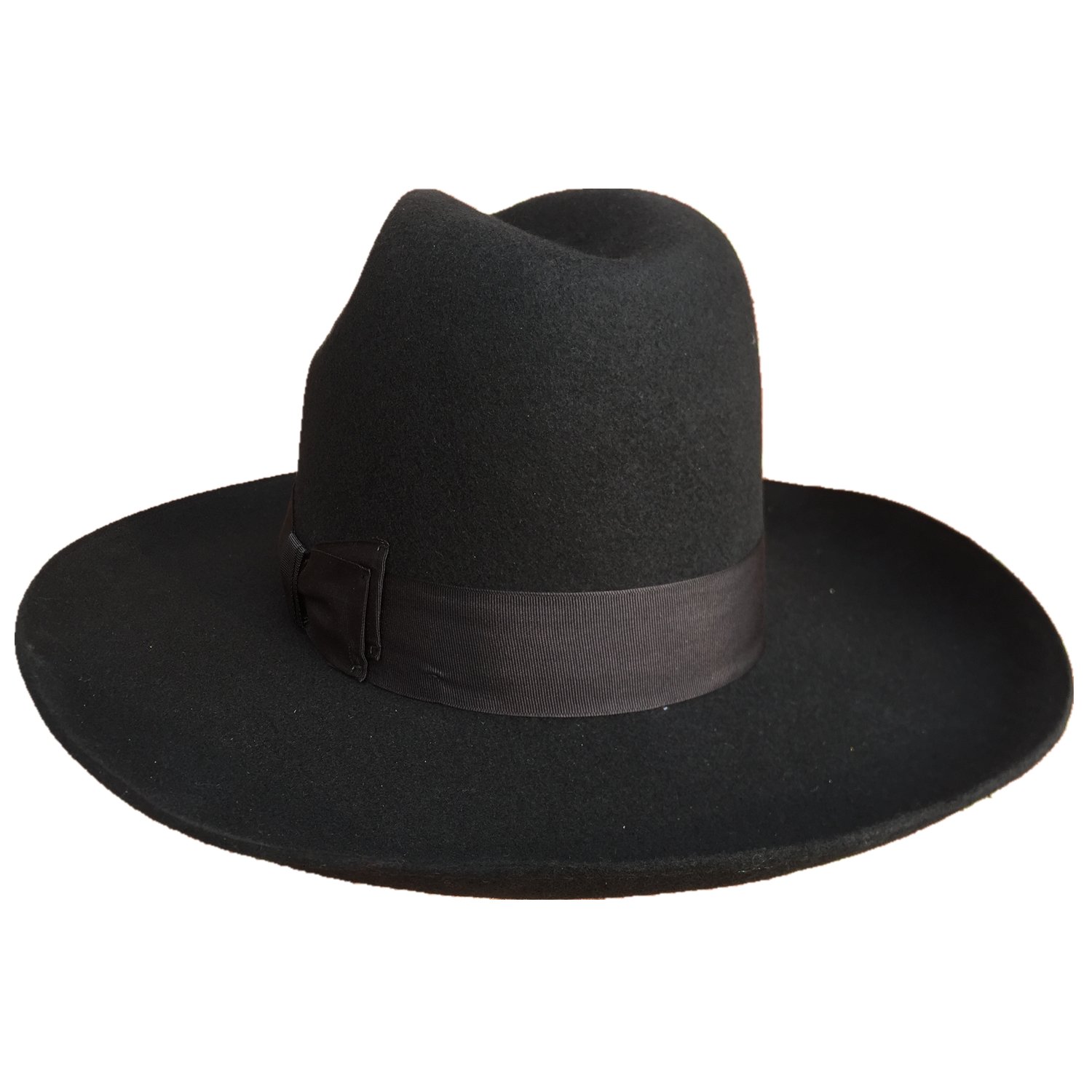 Black Israel Jewish Hat Wool Hasidic 