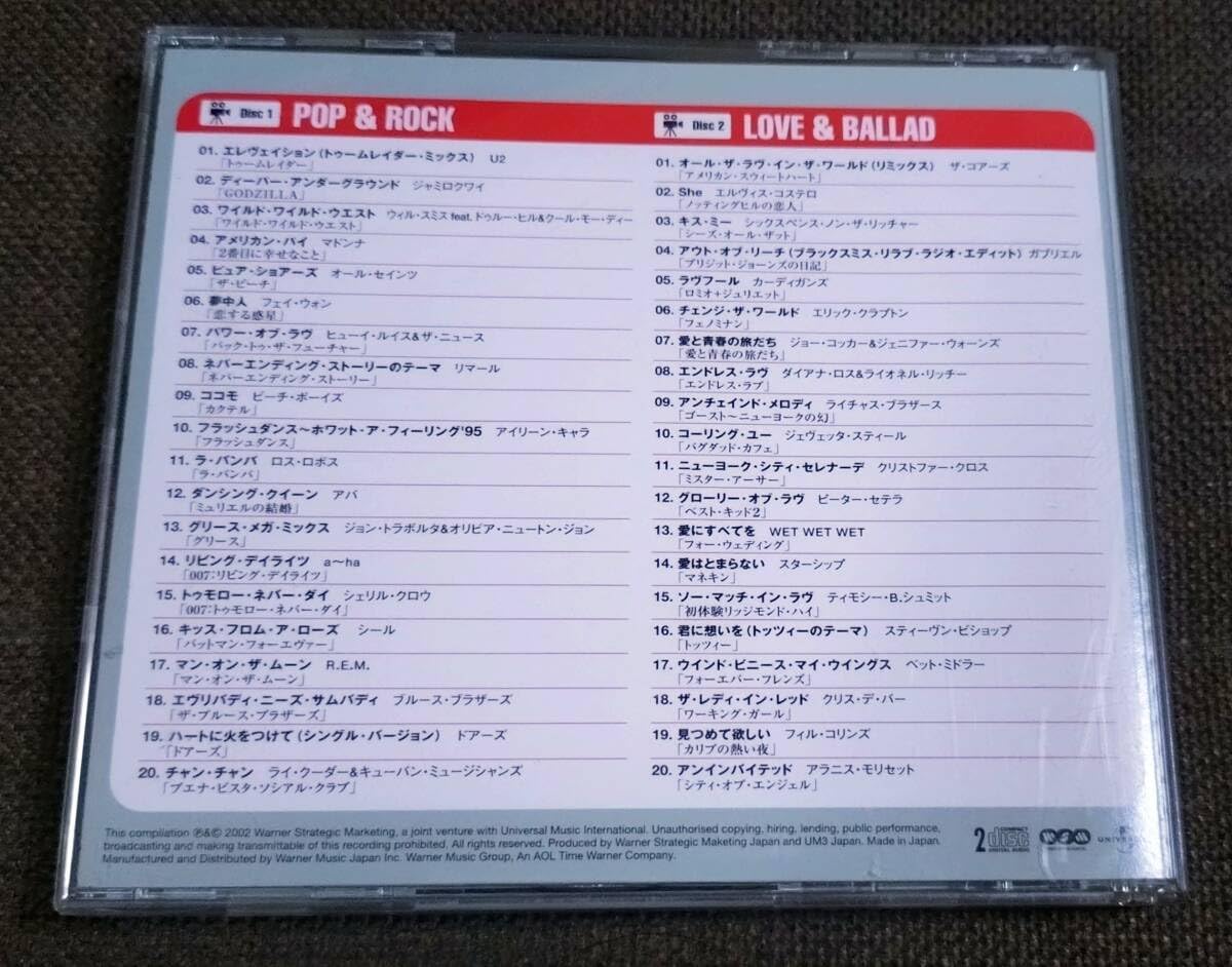 【3枚1100円】オムニバス - Movie Songs 輸入盤 2CD 61NPmF4OGVL.jpg