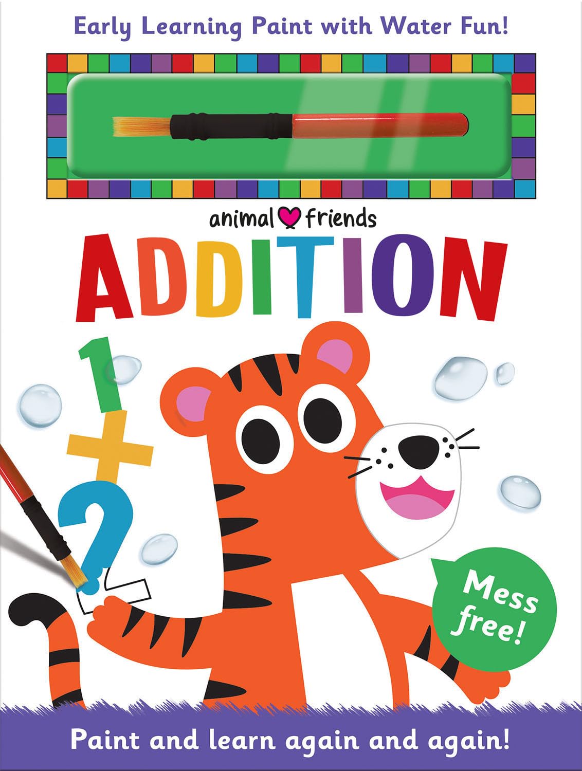 Animal Friends Addition (Early Learning Magic Water Coloring)