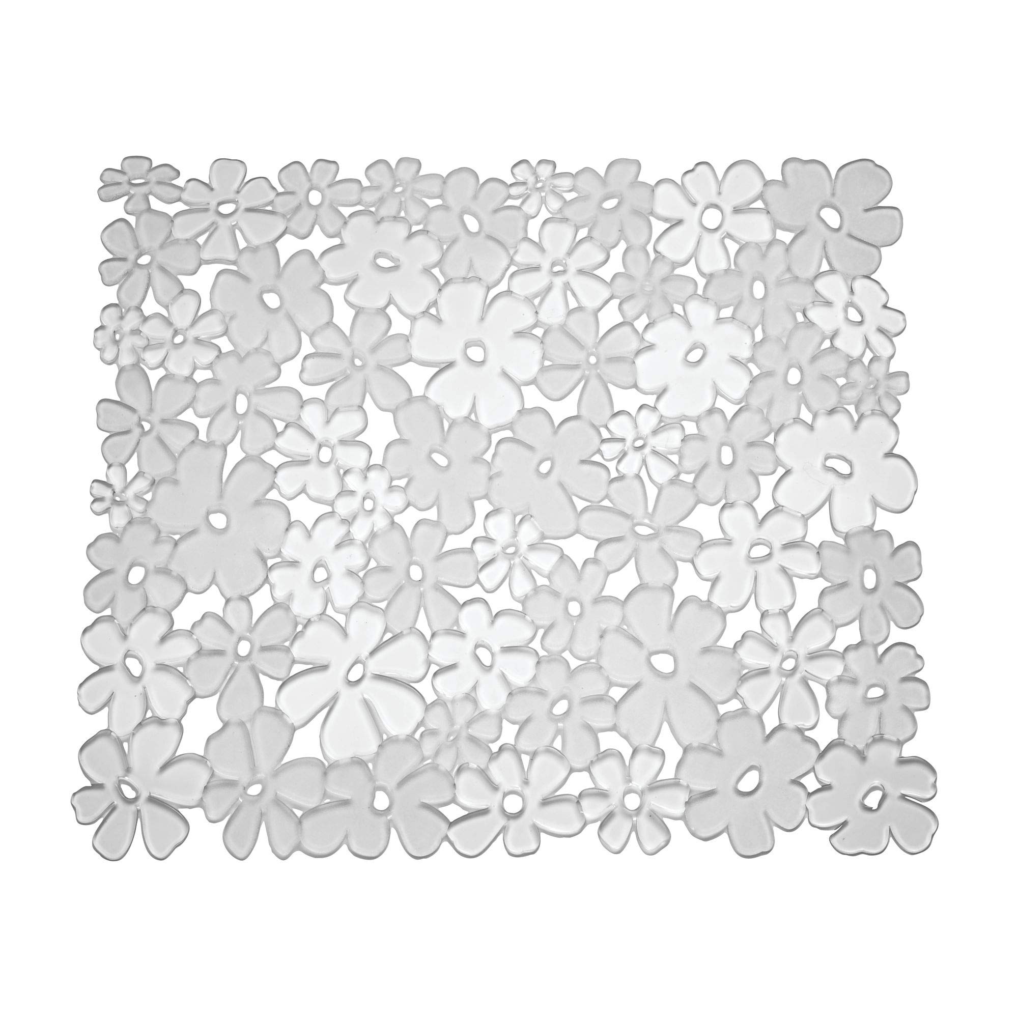 iDesign 60860 Blumz wkładka do zlewu, ochronne akcesoria do zlewu kuchennego, wykonana z wytrzymałego tworzywa sztucznego PCW, przezroczysta, regularna