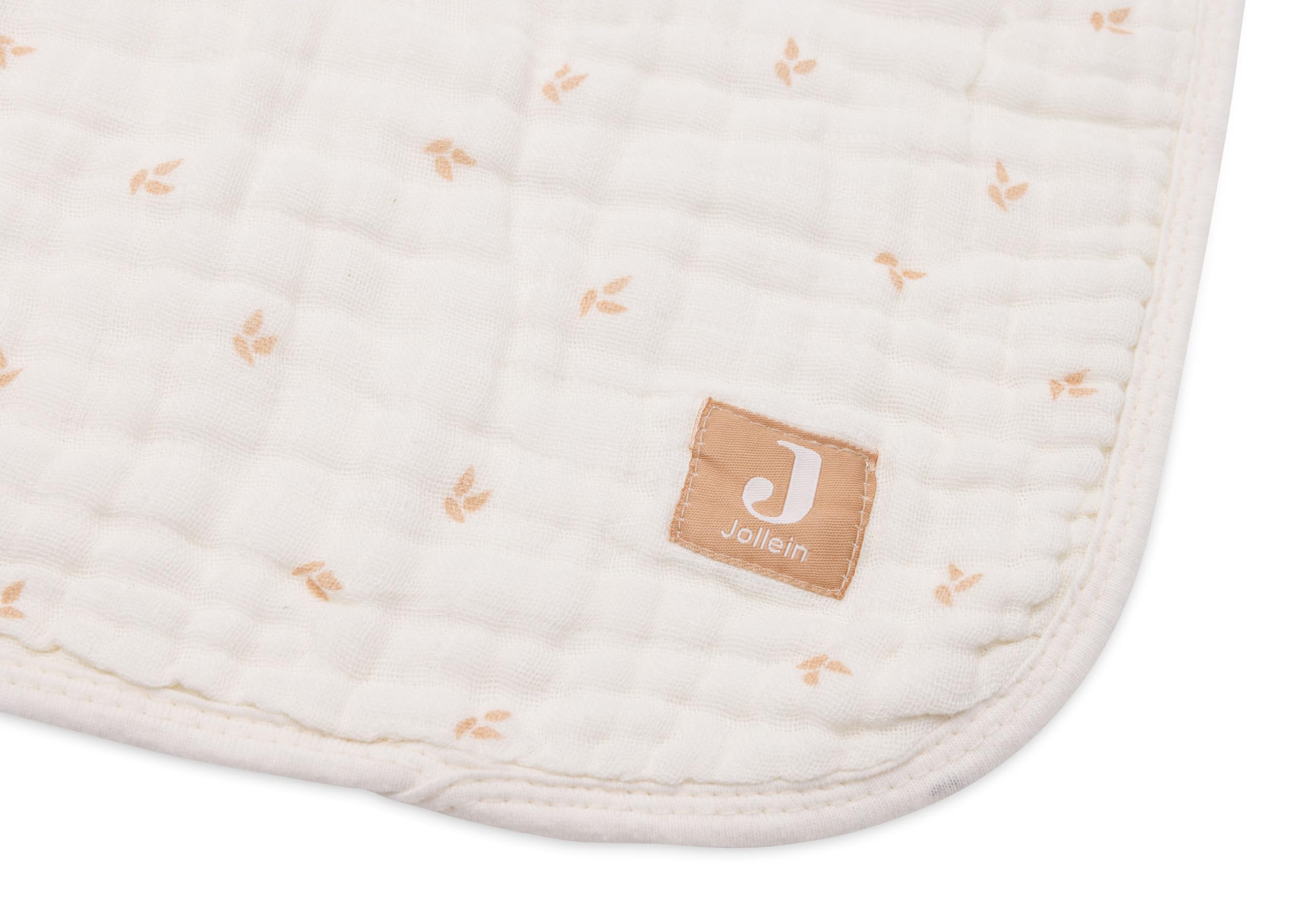 Jollein Kocyk dziecięcy Harvest Moonstone – 75 x 100 cm – 100% bawełna – do kołyski niemowlęcej – koc muślinowy – 0,5 TOG – certyfikat Öko-Tex