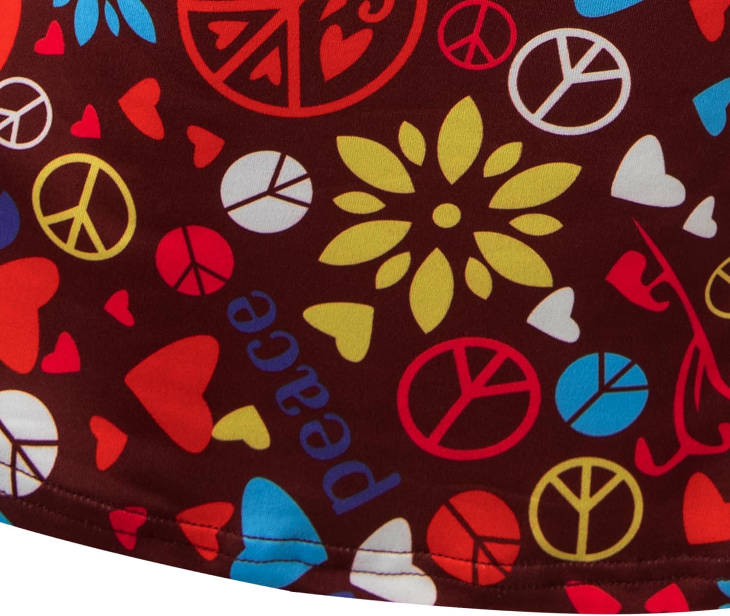 Girls Kids 60s 70s Hippie Costume Dresses Disco Outfits Party Clothes with Necklace Earrings Sunglass - Image 6