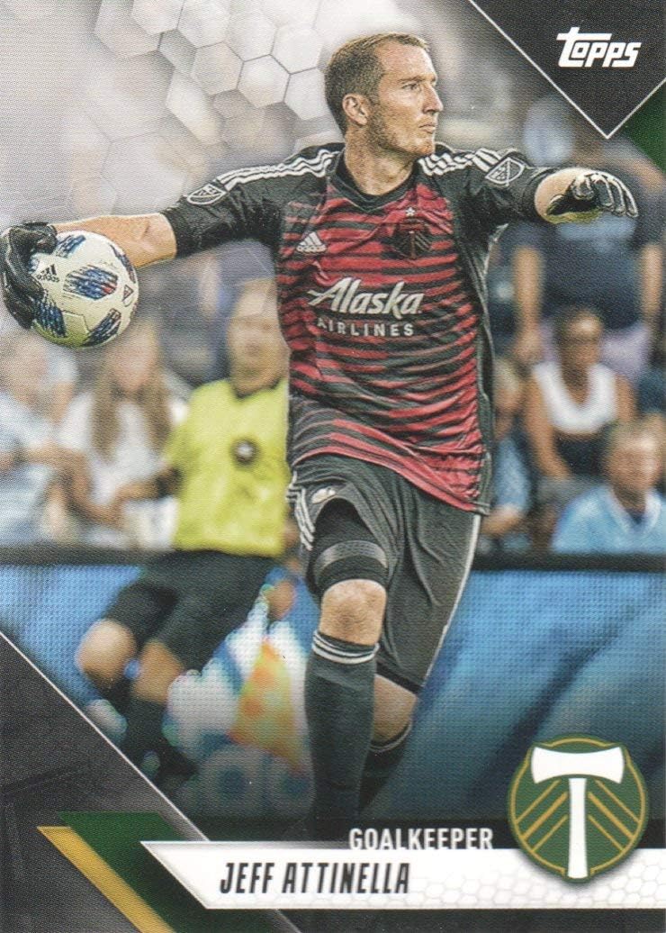 2019 Topps MLS Soccer Trading Cards #77 Jeff Attinella Portland Timbers