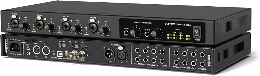 Amazon.com: Fireface 802 FS AE 60-Channel 192 kHz USB Audio