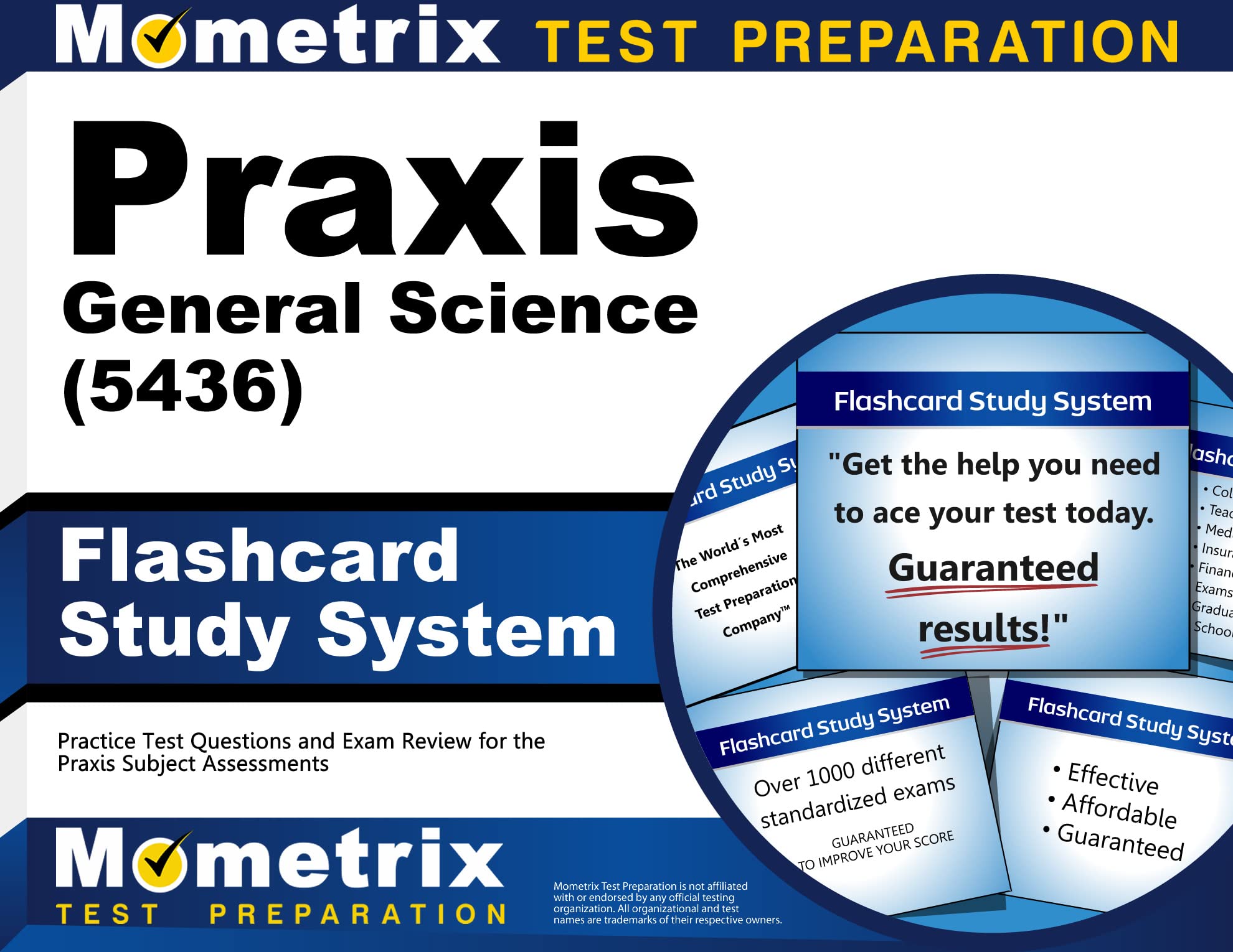 Praxis General Science (5436) Flashcard Study System: Practice Test Questions and Exam Review for the Praxis Subject Assessments (Mometrix Test Preparation)