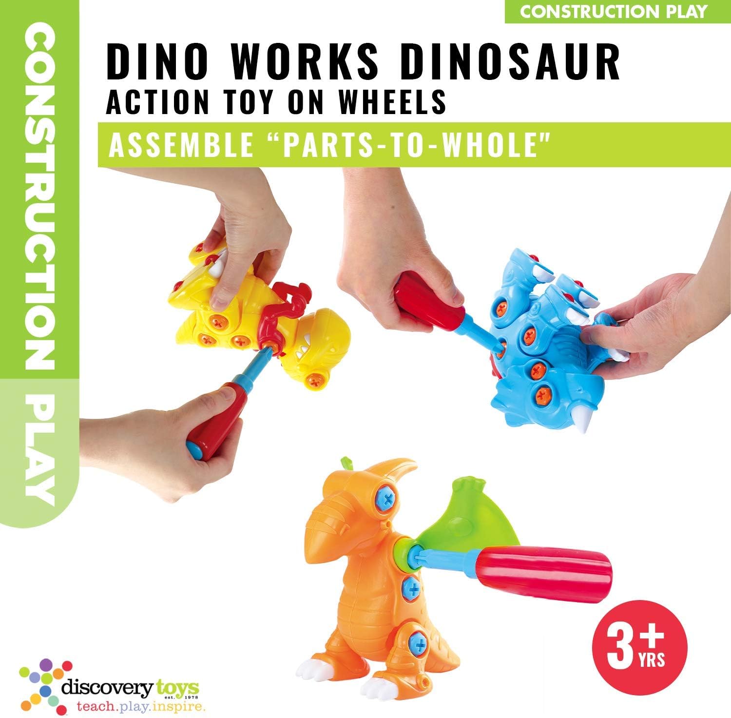 Flаѕh Dеаlѕ - 80% оƒƒ Discovery Toys Dino Works Dinosaur Bundle | Set of Centrosaurus, Pterodactyl, and T-REX w/ Tool | STEM Toy Early Childhood Development 3 Years Old and Up Flаѕh Dеаlѕ - 50% оƒƒ Discovery Toys Dino Works Dinosaur Bundle | Set of Centrosaurus, Pterodactyl, and T-REX w/ Tool | STEM Toy Early Childhood Development 3 Years Old and Up