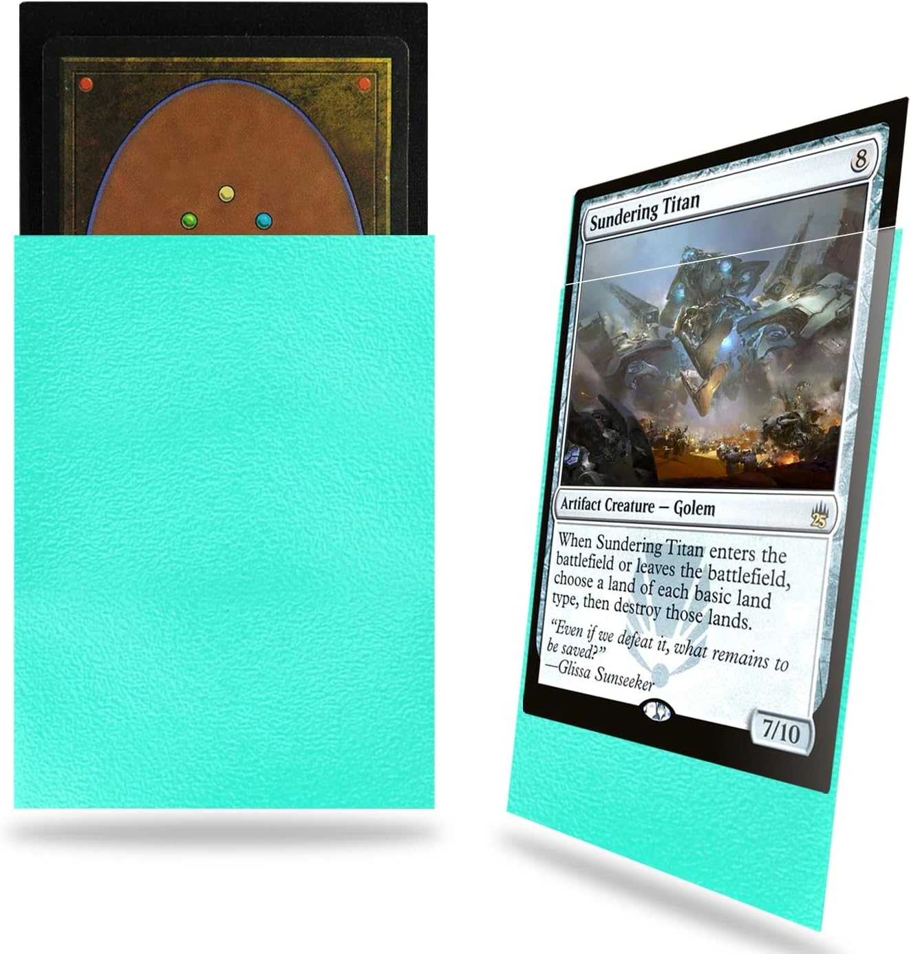 Matte Black MTG Card Sleeves 200 Pack, Standard Card Sleeves Matte Finish, Perfect Shuffling - Protect All Your Trading Cards Collectible Cards by Fabmaker, Sturdy MTG Sleeves Never Tear : Electronics