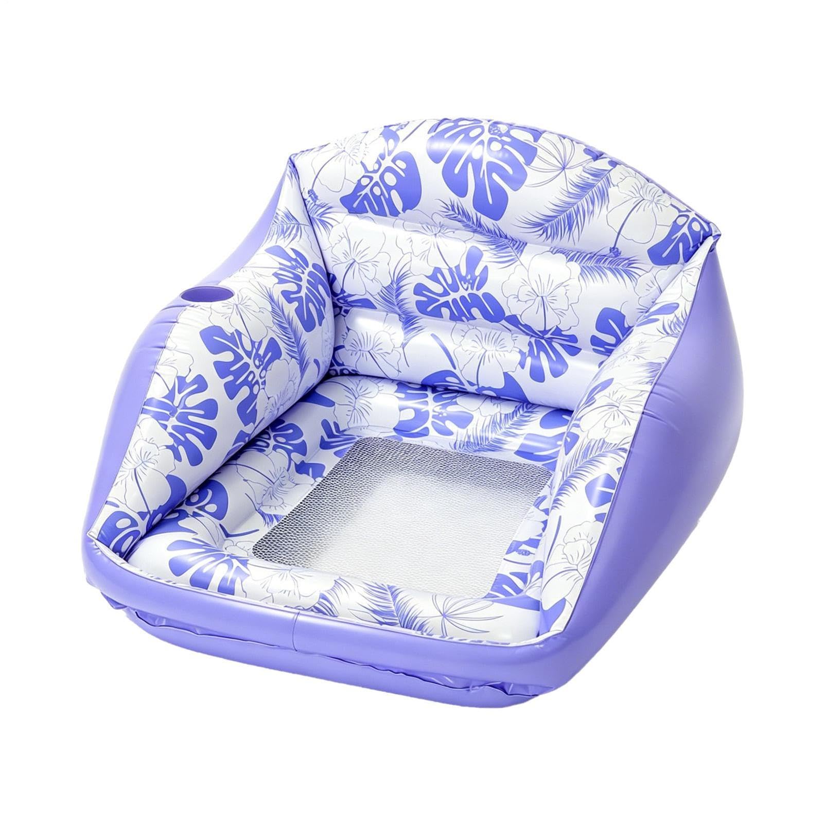 Pool Floats Chaise longue flottante en maille pour adulte