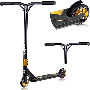 SOKE City Urban Scooter für Freizeitfahrten Klappbarer, Verstellbarer Lenker ABEC-9-Carbonlager