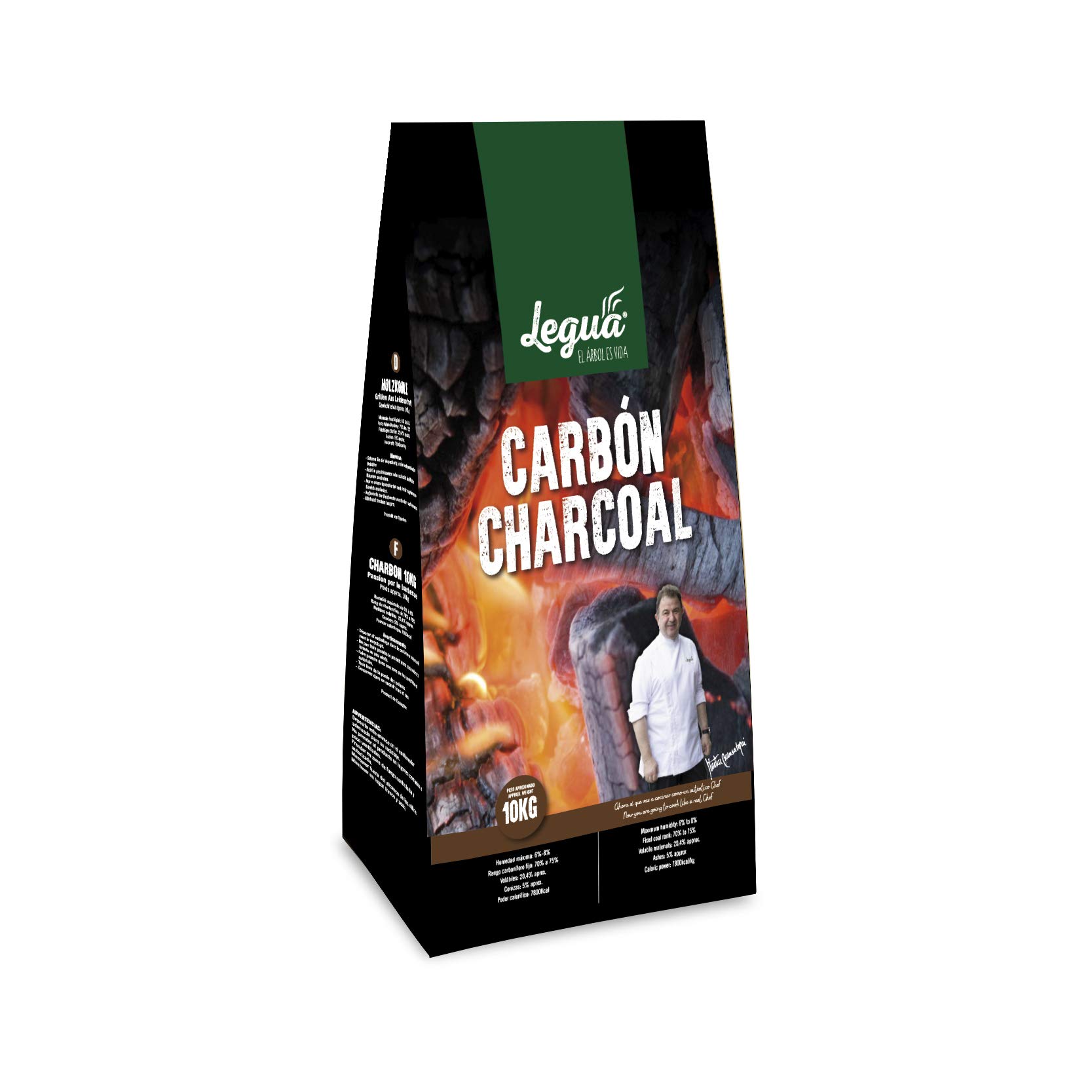 Legua Carbón de Quebracho 10kg
