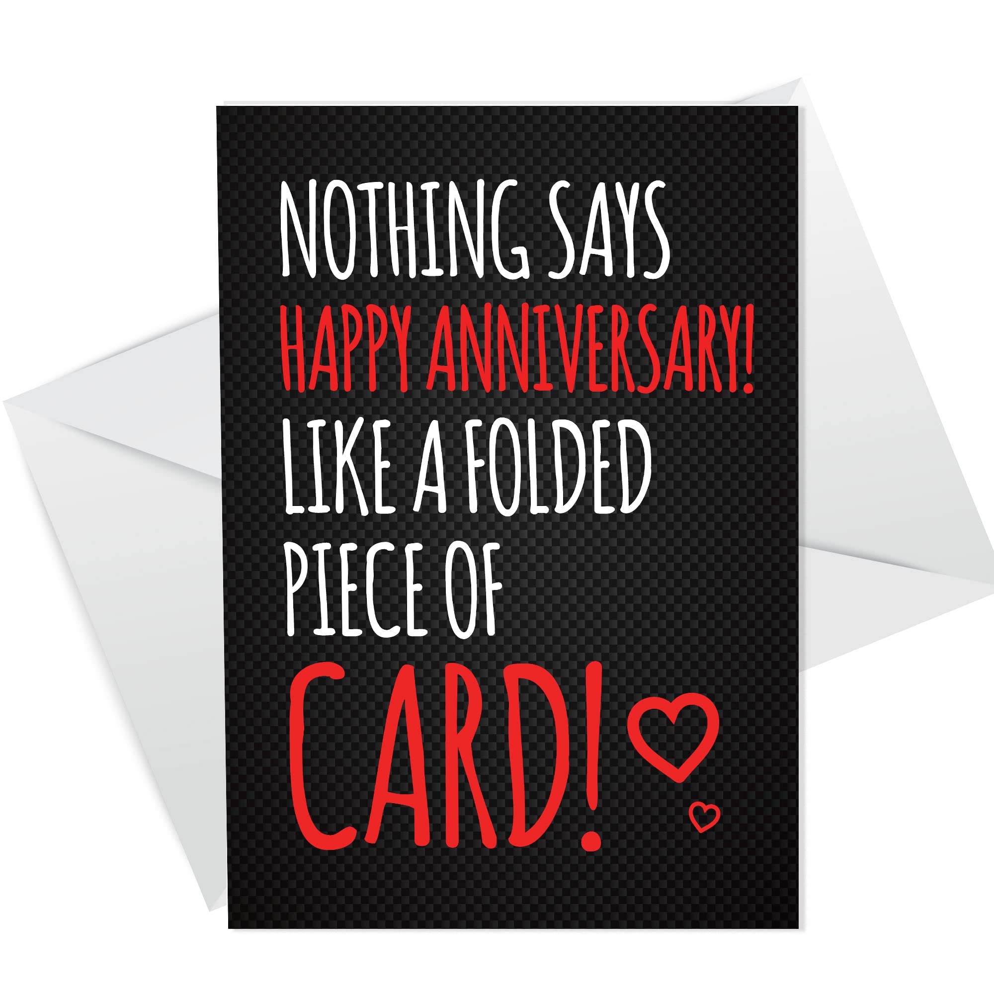 RED OCEAN Novelty Anniversary Card For Him Her Funny Card For Boyfriend Girlfriend Husband