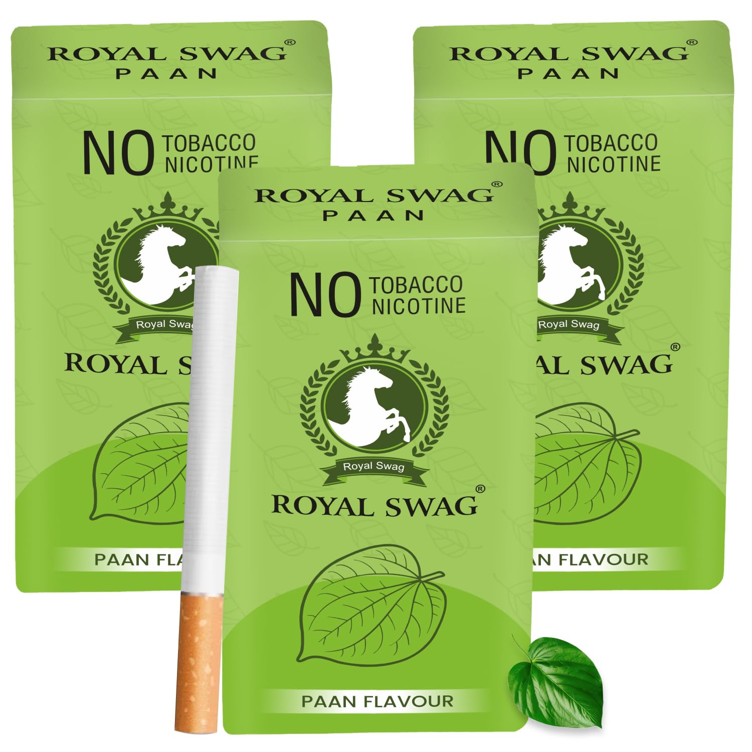 ROYAL SWAG Ayurvedic & Herbal Cigarettes 100% Tobacco-free and Nicotine-free PAAN Flavour(30 Sticks) | Made with 100% Natural Ingredients - Made in India (B0D14QHRVL) Amazon Price History, Amazon Price Tracker