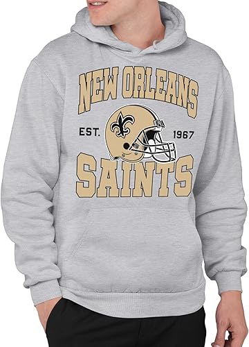 Miniatura 32 de Junk Food Clothing x NFL - Camiseta de manga corta con casco de equipo impreso, camisa de manga corta para hombres y mujeres, ropa con licencia