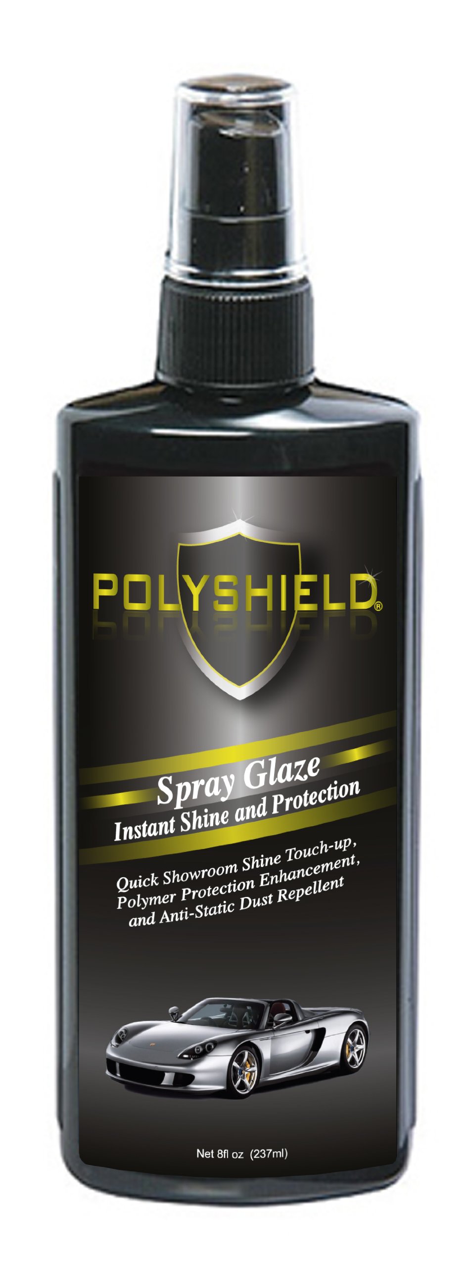 Polyshield Anti-Static Dusting Spray - 8oz Bottle, For Electronics & Non-Porous Surfaces