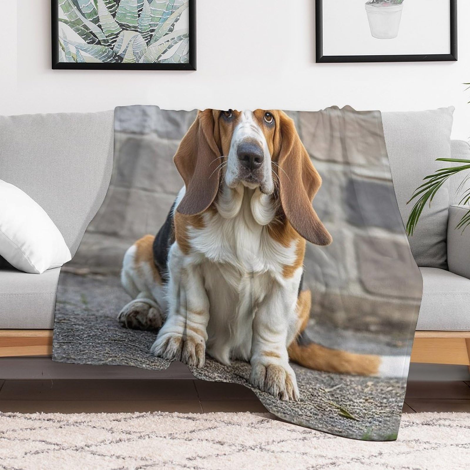 Couverture polaire en flanelle de qualité supérieure et finitions soignées pour lit cosy