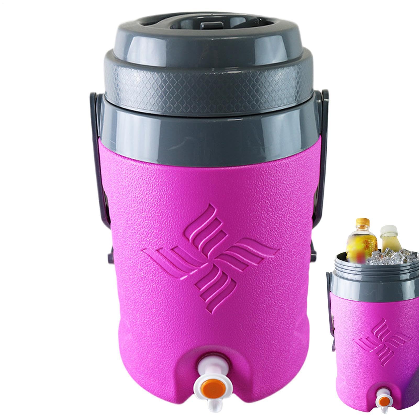 Dispensador De Bebidas Con Aislamiento Térmico Recipiente para líquidos, | 5,8 Litros Enfriador Deportivo, Jarra Y Contenedor Para Líquidos Fríos Y Calientes, Familia, Amigos, Cam