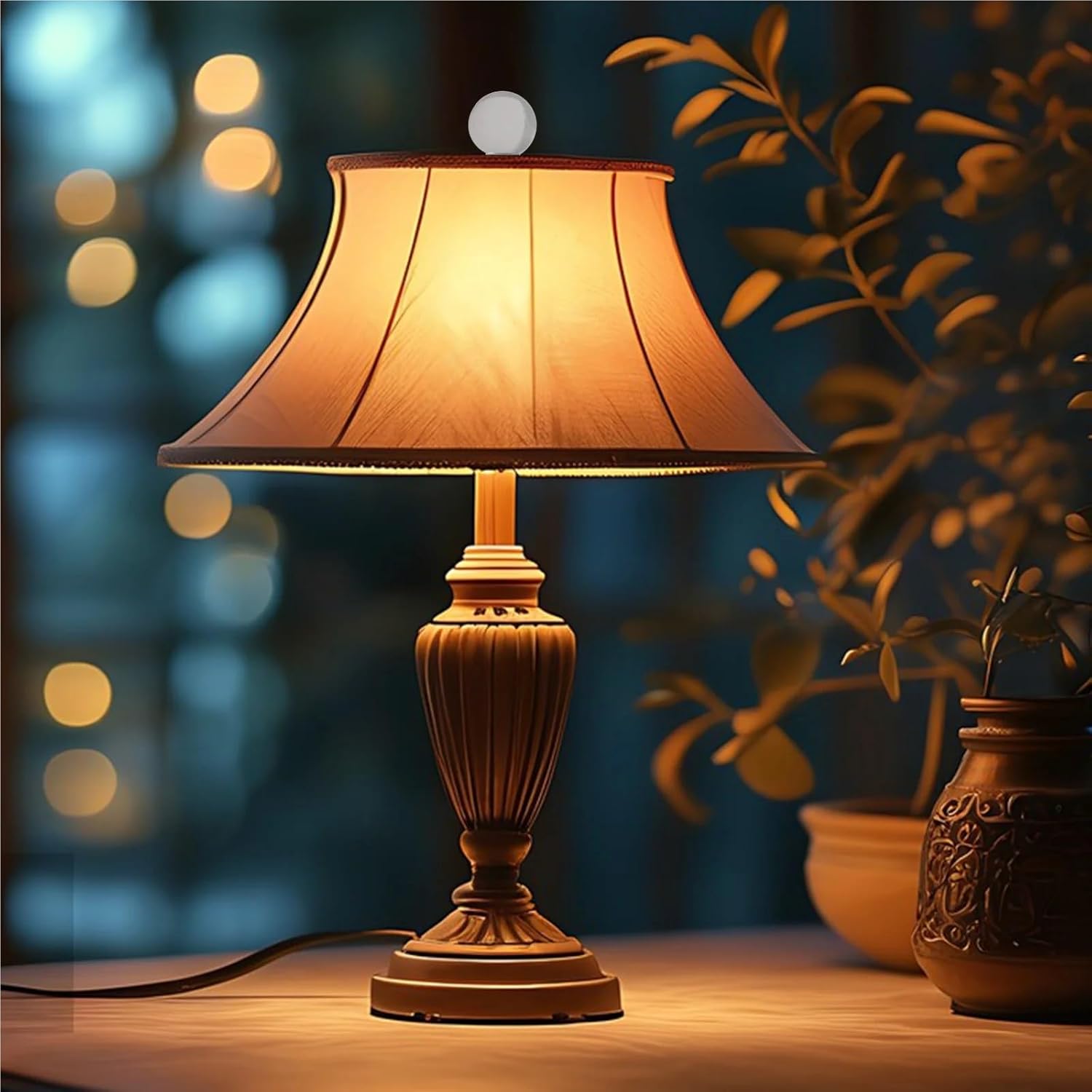 Versatile 4pcs Clear Glass Lamp Finial Cap Decorative Lighting Accessories Replacement Lampshade Finials Screw On Shade(Silver)