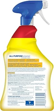 Lysol All Purpose Cleaner Lemon Breeze 32 Ounce (Pack of 3)