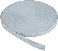 Vista 116 de PATIKIL Cinta de sarga de algodón de 1 pulgada, 50 yardas, cinta de algodón, cinta de encuadernación al bies, cinta de espiga para costura, Verde