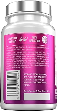 EstroQueen – Estro Support Tablets for Women Estro Balance Supplement – 60 Vegan Capsules Estro Supplements